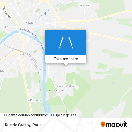 Rue de Crespy map
