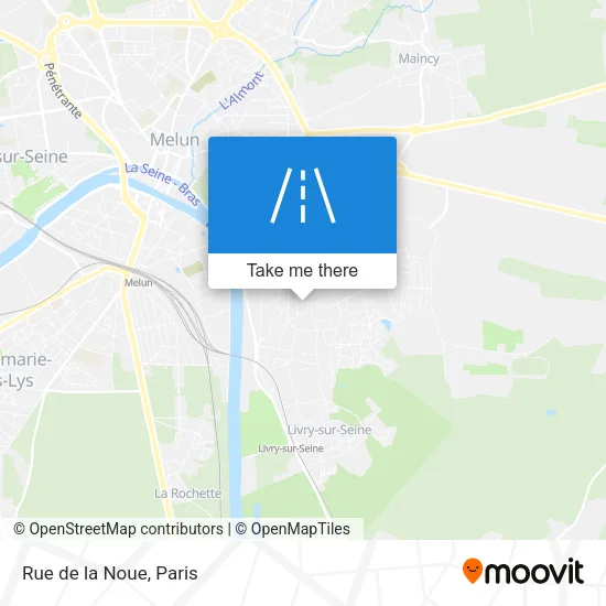 Rue de la Noue map
