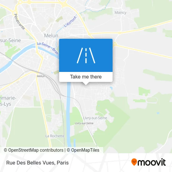 Rue Des Belles Vues map