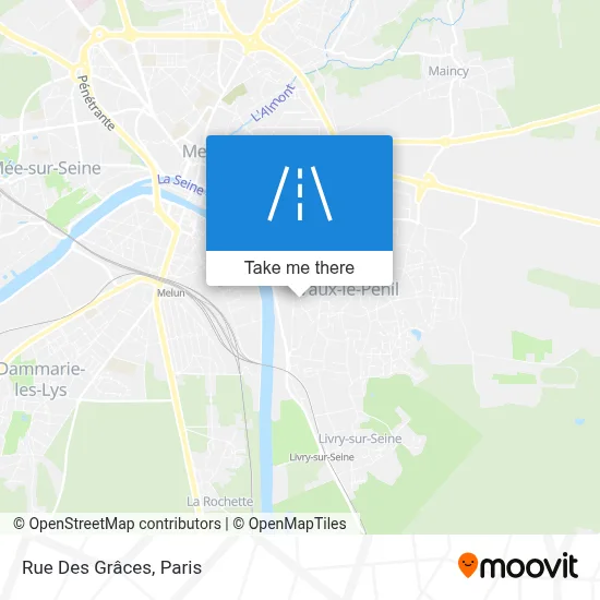 Rue Des Grâces map