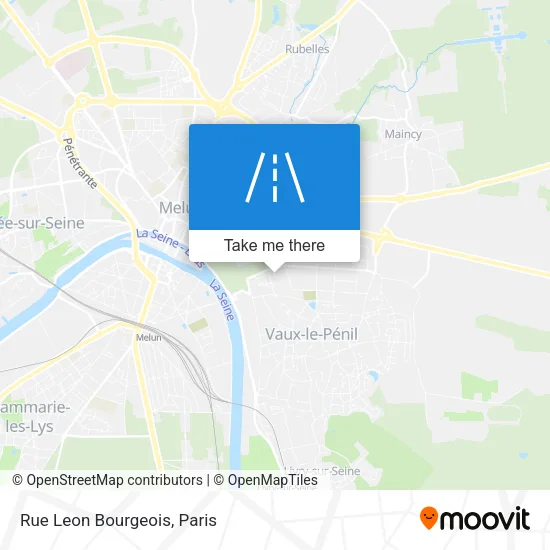 Rue Leon Bourgeois map