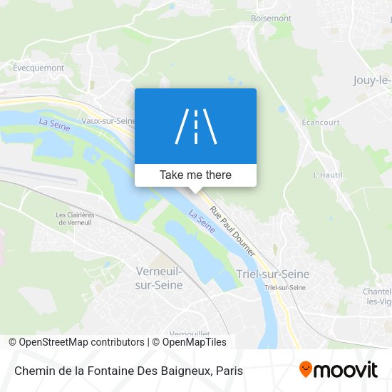 Chemin de la Fontaine Des Baigneux map