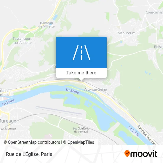 Rue de L'Église map