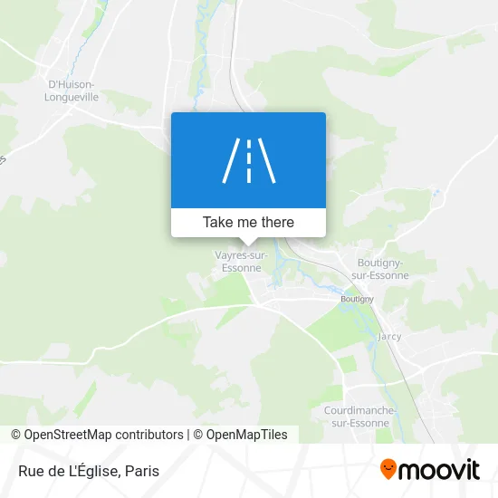 Rue de L'Église map