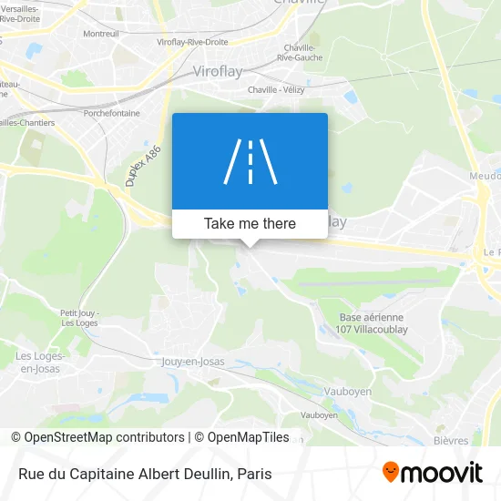 Rue du Capitaine Albert Deullin map