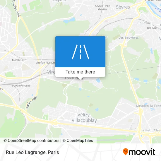 Rue Léo Lagrange map