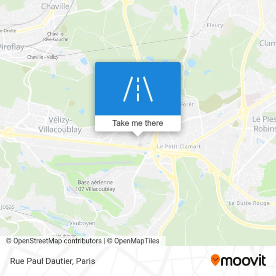 Rue Paul Dautier map