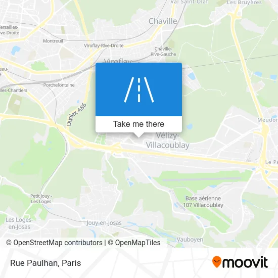 Rue Paulhan map