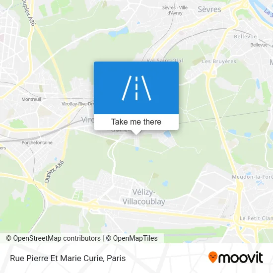 Rue Pierre Et Marie Curie map