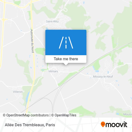 Allée Des Trembleaux map