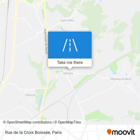 Rue de la Croix Boissée map