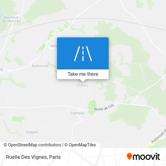 Ruelle Des Vignes map