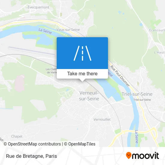 Rue de Bretagne map