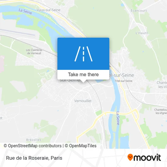 Rue de la Roseraie map