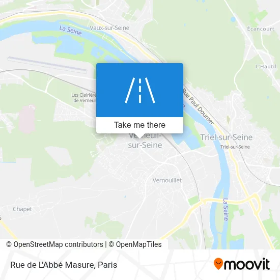 Rue de L'Abbé Masure map