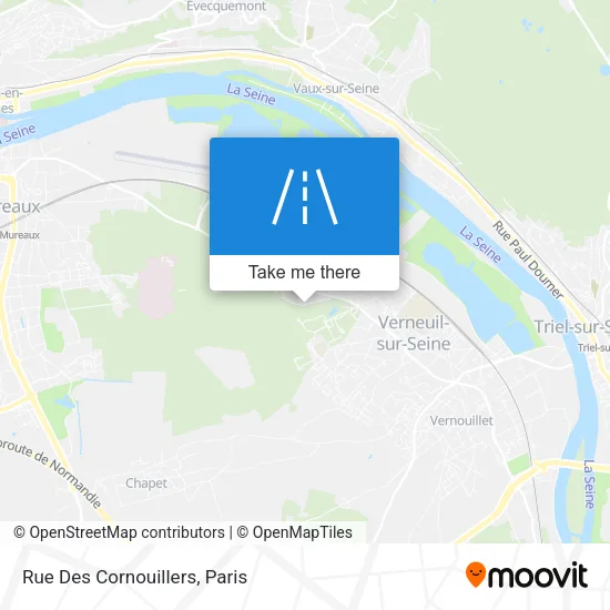 Rue Des Cornouillers map