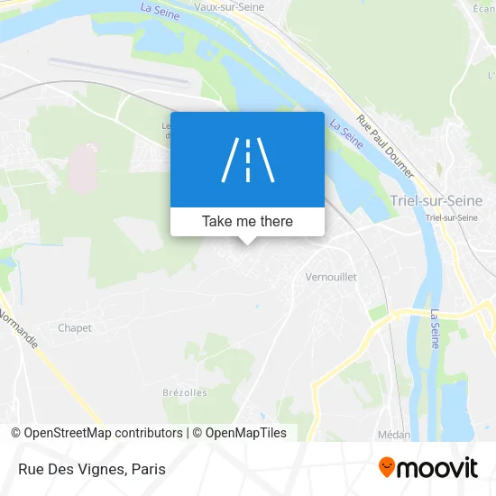 Rue Des Vignes map