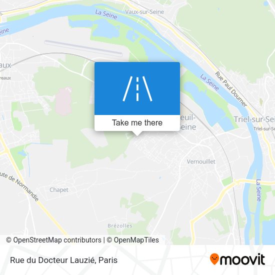 Rue du Docteur Lauzié map