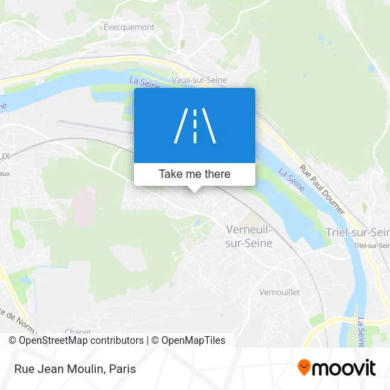 Mapa Rue Jean Moulin