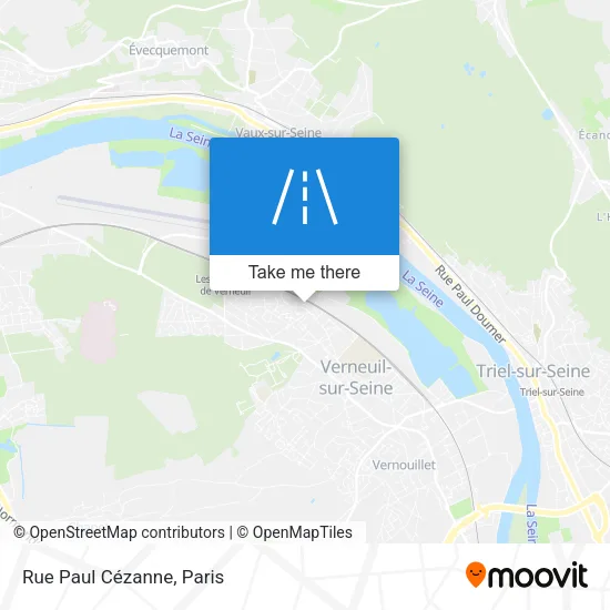 Rue Paul Cézanne map