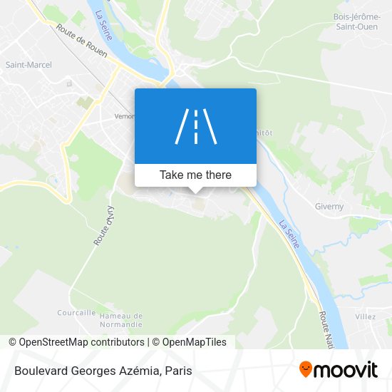 Boulevard Georges Azémia map