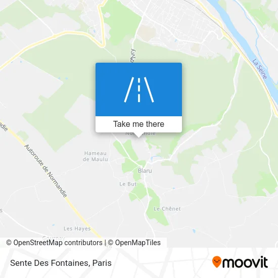 Sente Des Fontaines map
