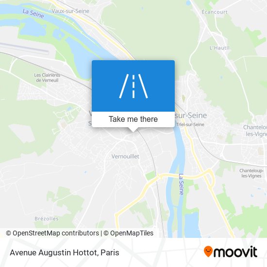 Avenue Augustin Hottot map