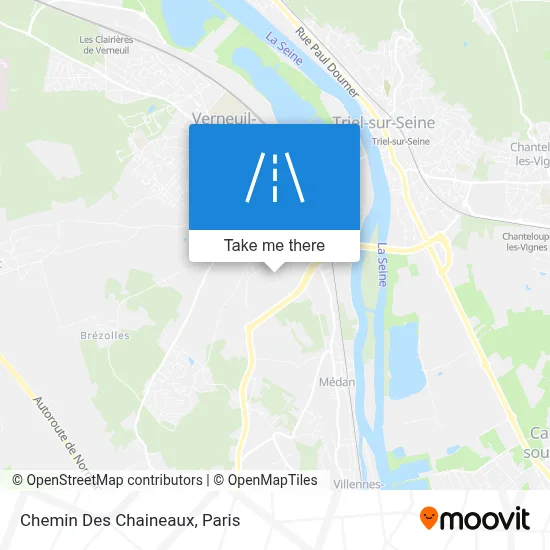 Chemin Des Chaineaux map