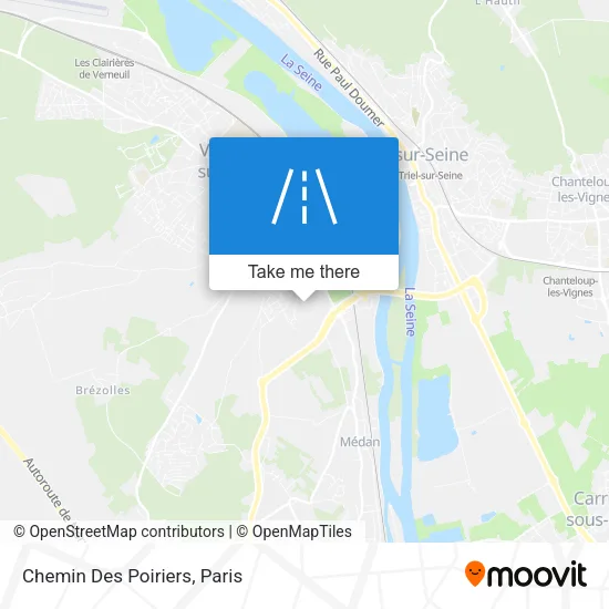 Chemin Des Poiriers map