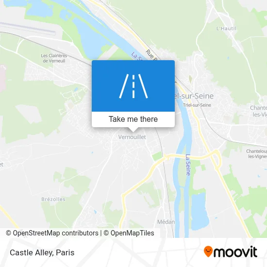 Impasse du Château map