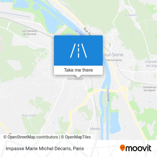 Impasse Marie Michel Décaris map