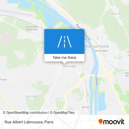 Rue Albert Labrousse map