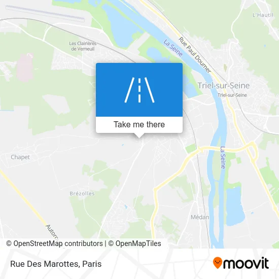 Rue Des Marottes map