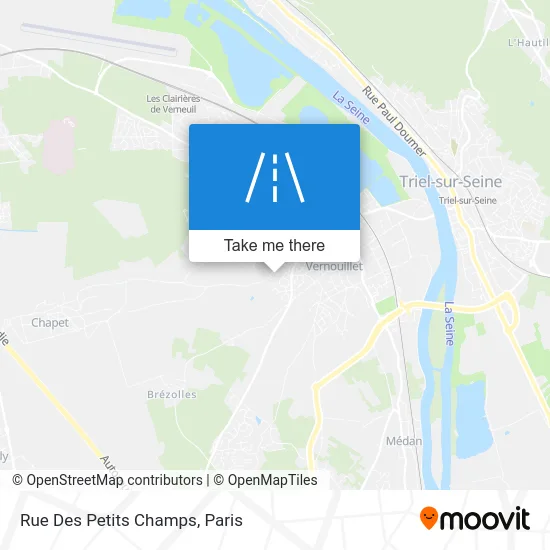 Rue Des Petits Champs map