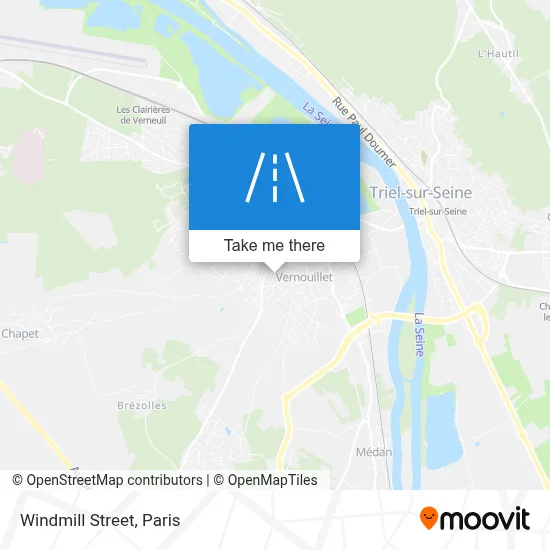 Rue du Moulin À Vent map