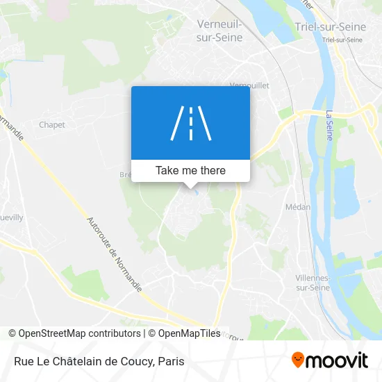 Rue Le Châtelain de Coucy map