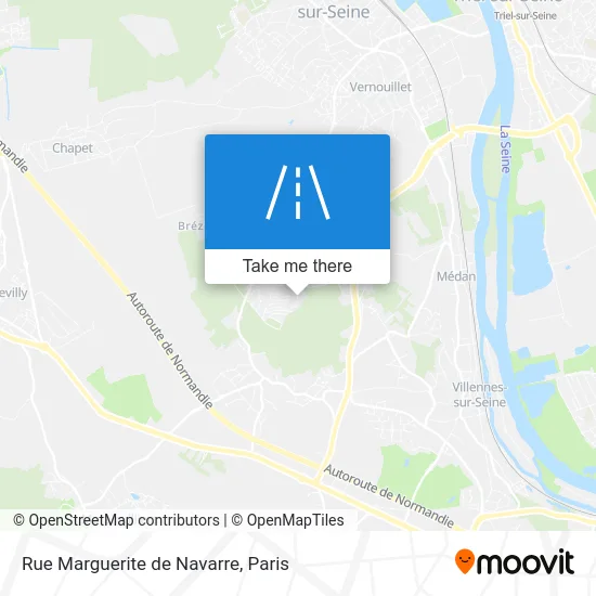 Rue Marguerite de Navarre map