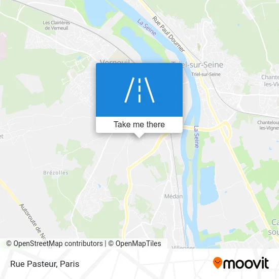 Rue Pasteur map