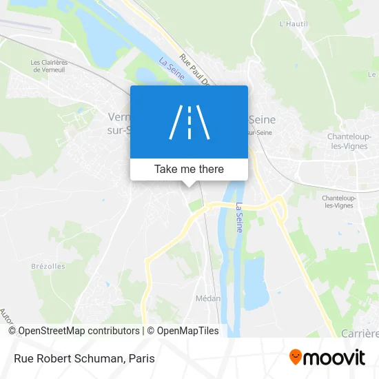 Rue Robert Schuman map