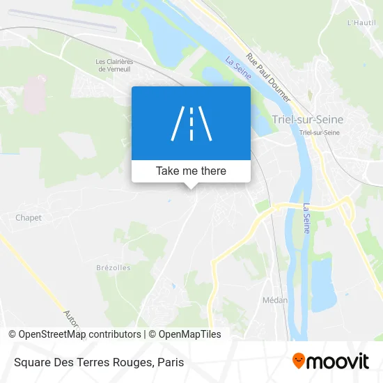 Square Des Terres Rouges map