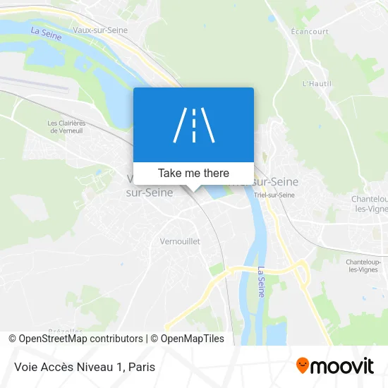 Mapa Voie Accès Niveau 1