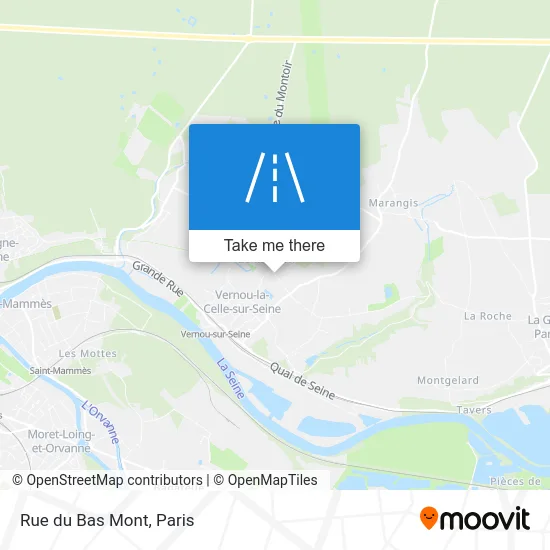 Rue du Bas Mont map