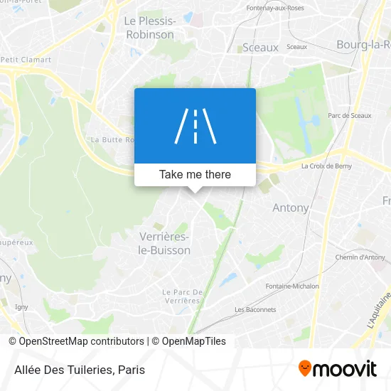 Allée Des Tuileries map
