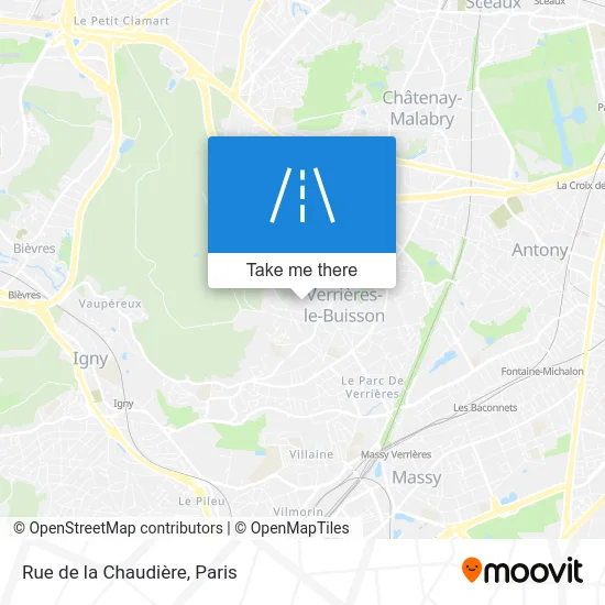 Rue de la Chaudière map