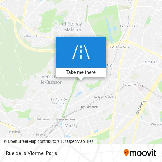 Rue de la Viorme map