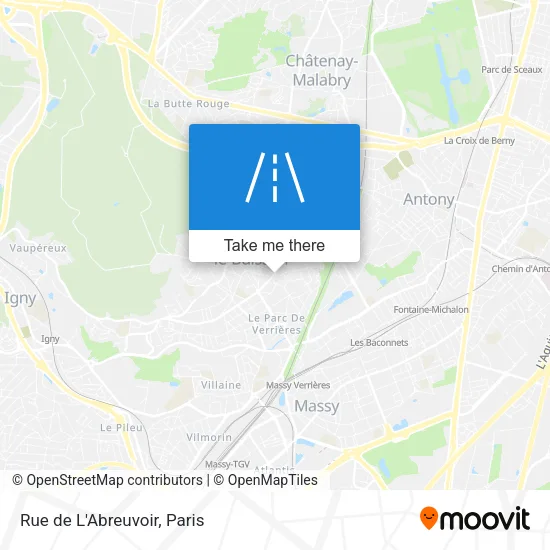Rue de L'Abreuvoir map