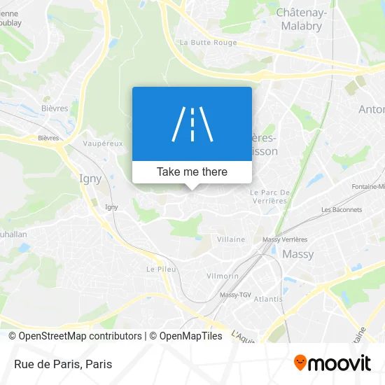 Rue de Paris map