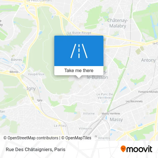 Rue Des Châtaigniers map