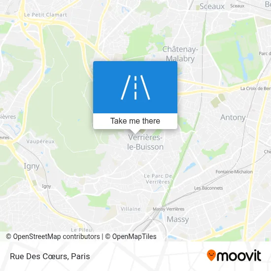 Rue Des Cœurs map