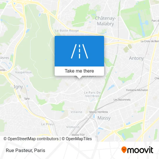 Rue Pasteur map